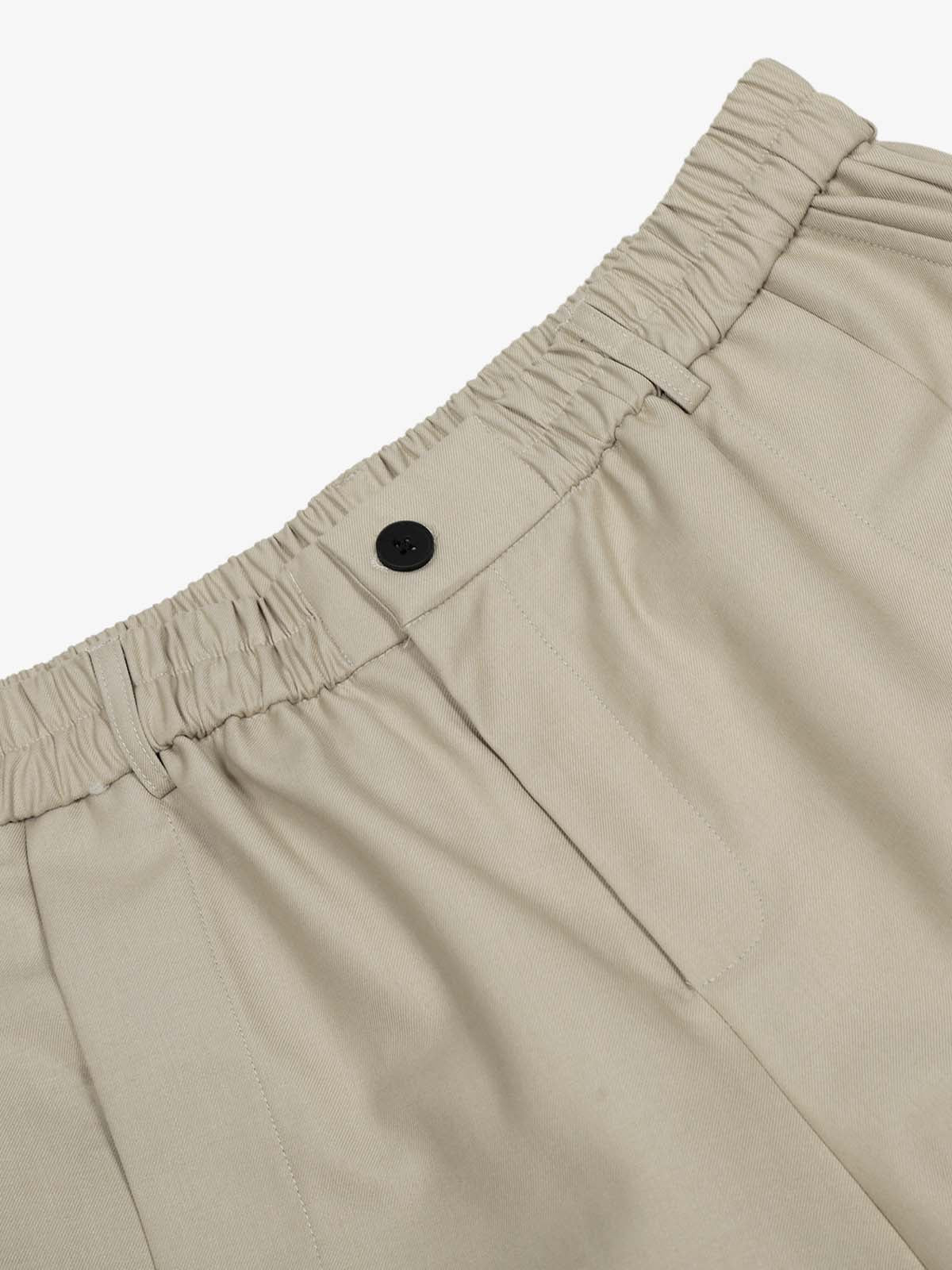 Deconstructed Drop-Effect Casual Jort 