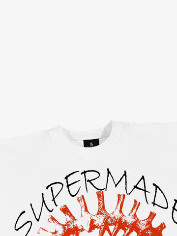 Fun Graphic Print Boxy Silhouette T-Shirt 