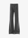 Minimalistisch drapierte, maßgeschneiderte Hose