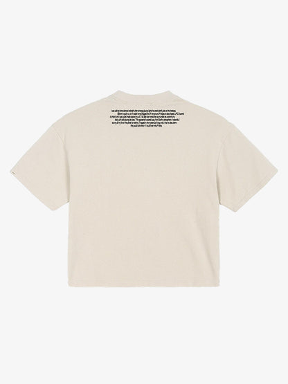 UFO Graphic Crop Tee