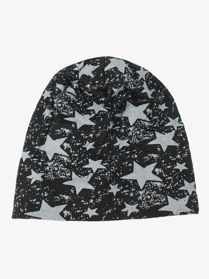 Street Double-Layer Five-Pointed Star Pullover Hat 
