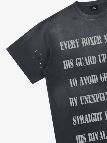 Rhinestone Boxing Glove Tee