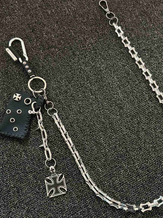 Kreuz-Feuerzeughülle, Brieftaschenkette