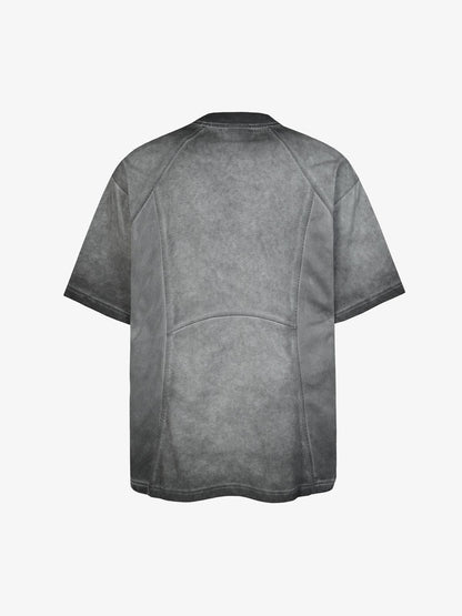Vintage Washed Panel Raglan T-Shirt 