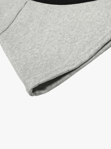 Retro Contrast Panel Drawstring Sweatpants 