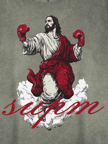 Boxing Jesus Graphic Tank