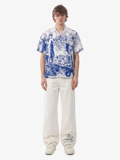 Mythologisches Grafik-Hawaiihemd