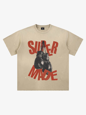 Splatter Paint Oversized Tee