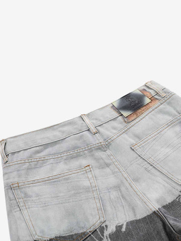 3D-gedruckte Trompe-L'oeil-Jeans
