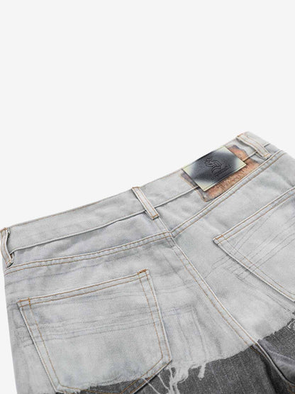 3D-gedruckte Trompe-L'oeil-Jeans