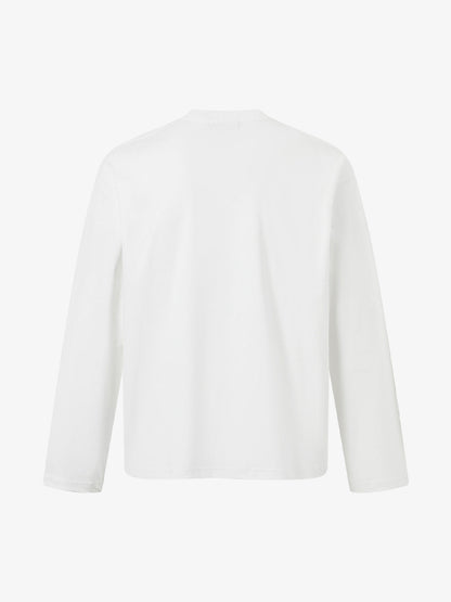 Retro Star Print Long-Sleeved T-Shirt 