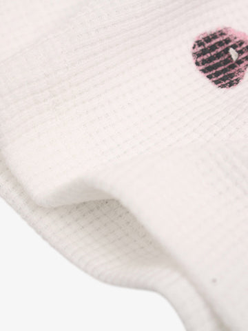 T-Shirt mit Rippenmuster und Farbverlauf