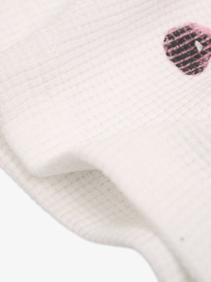 T-Shirt mit Rippenmuster und Farbverlauf