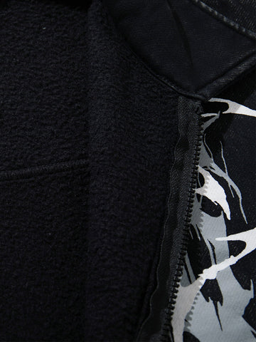 Punk Gothic Butterfly Graphic Streetwear Jacket 