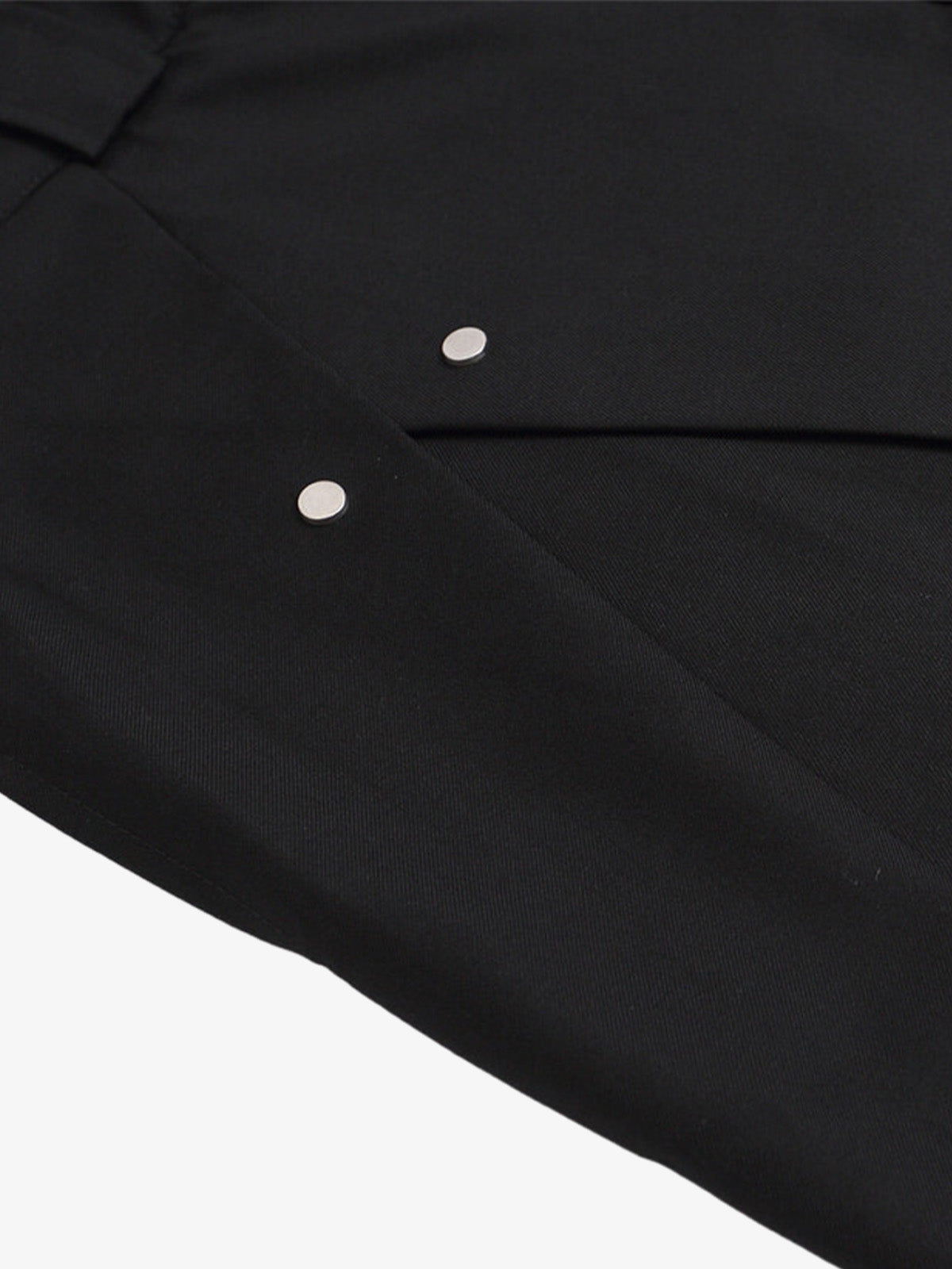 Vintage Deconstructed Pleated Shorts 