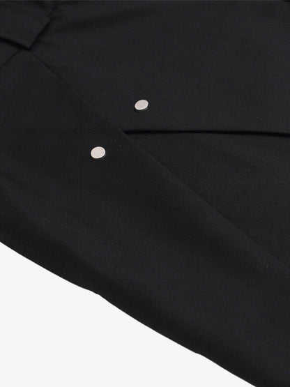 Vintage Deconstructed Pleated Shorts 