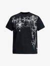 T-Shirt mit gotischem Dornenmuster