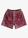 Sportshorts mit Paisley-Muster