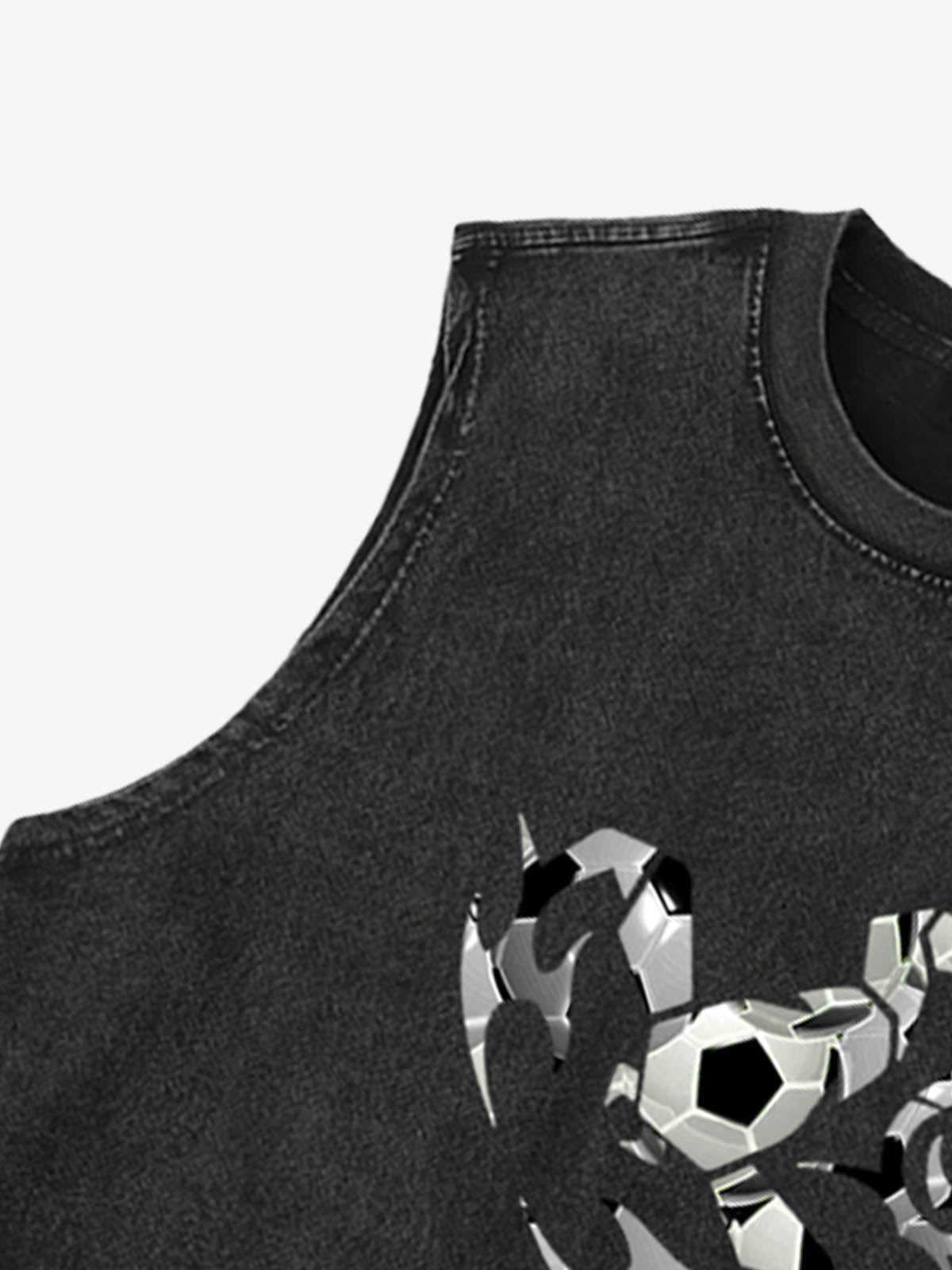Scorpion Soccer Graphic Sleeveless T-Shirt 