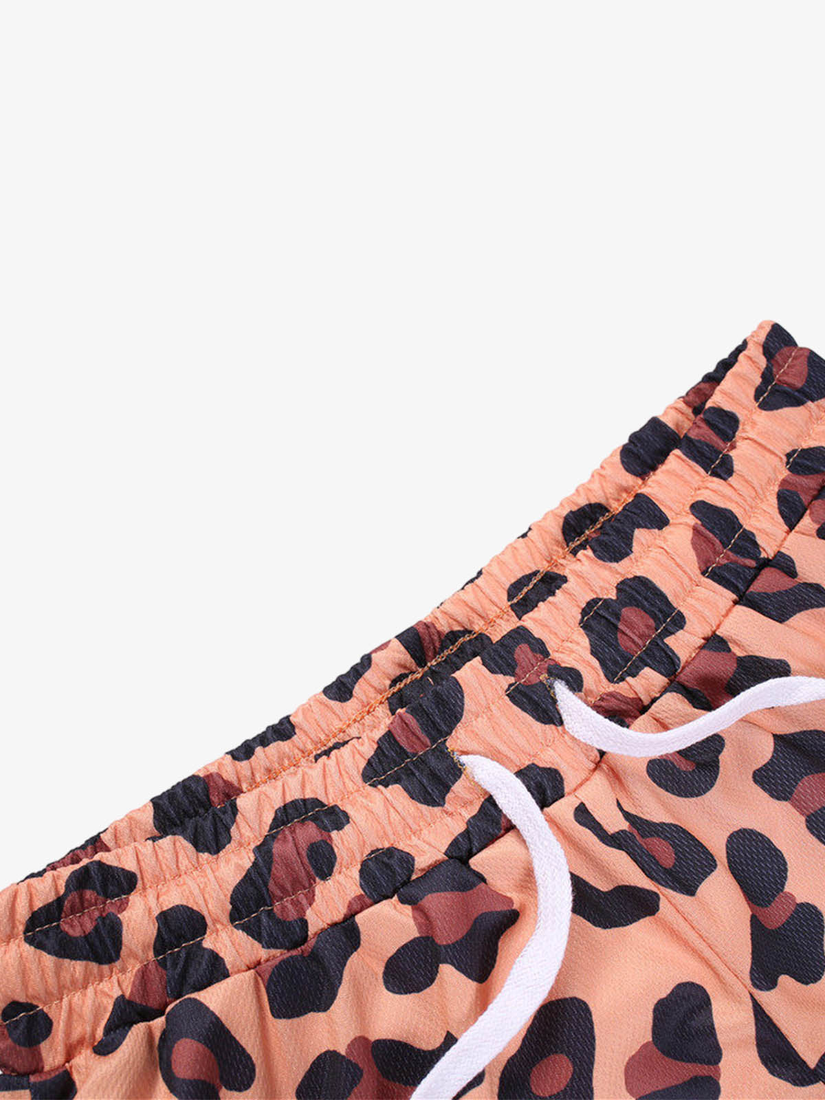 Animal Print Patterns Drawstring Shorts 