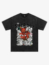 Street Devil Collage Pattern T-shirt 