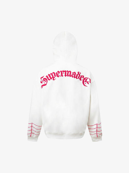 Spider Graphic Zip Hoodie