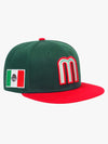 Bestickte Baseballkappe des mexikanischen Teams