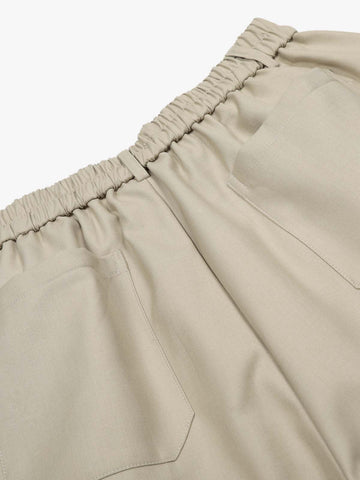 Deconstructed Drop-Effect Casual Jort 