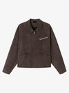 Vintage Washed Batik Spray Color Work Jacket 