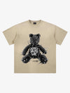 Spiked Bear Graphic T-Shirt 