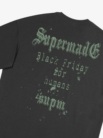 Gothic Skull Spiderweb Graphic T-Shirt 