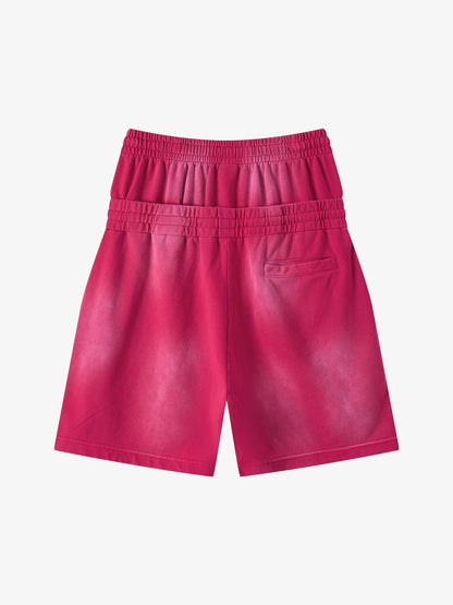 Women’s High-Waisted Summer Shorts – Cotton Blend Elastic Waist Casual Fit