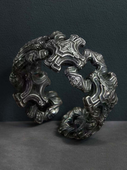 Vintage Cross Band Ring 