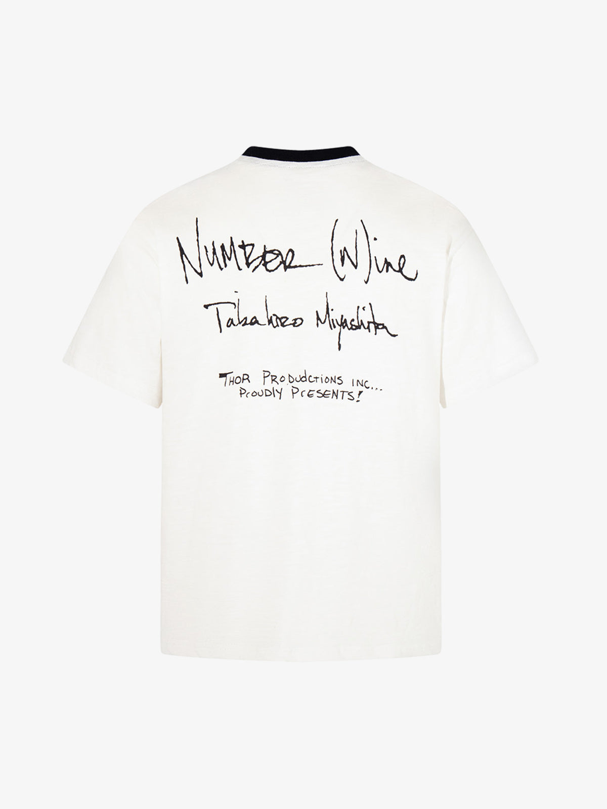 T-Shirt mit Pferde-Graffiti-Grafikdruck