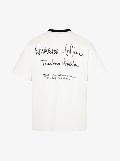 T-Shirt mit Pferde-Graffiti-Grafikdruck