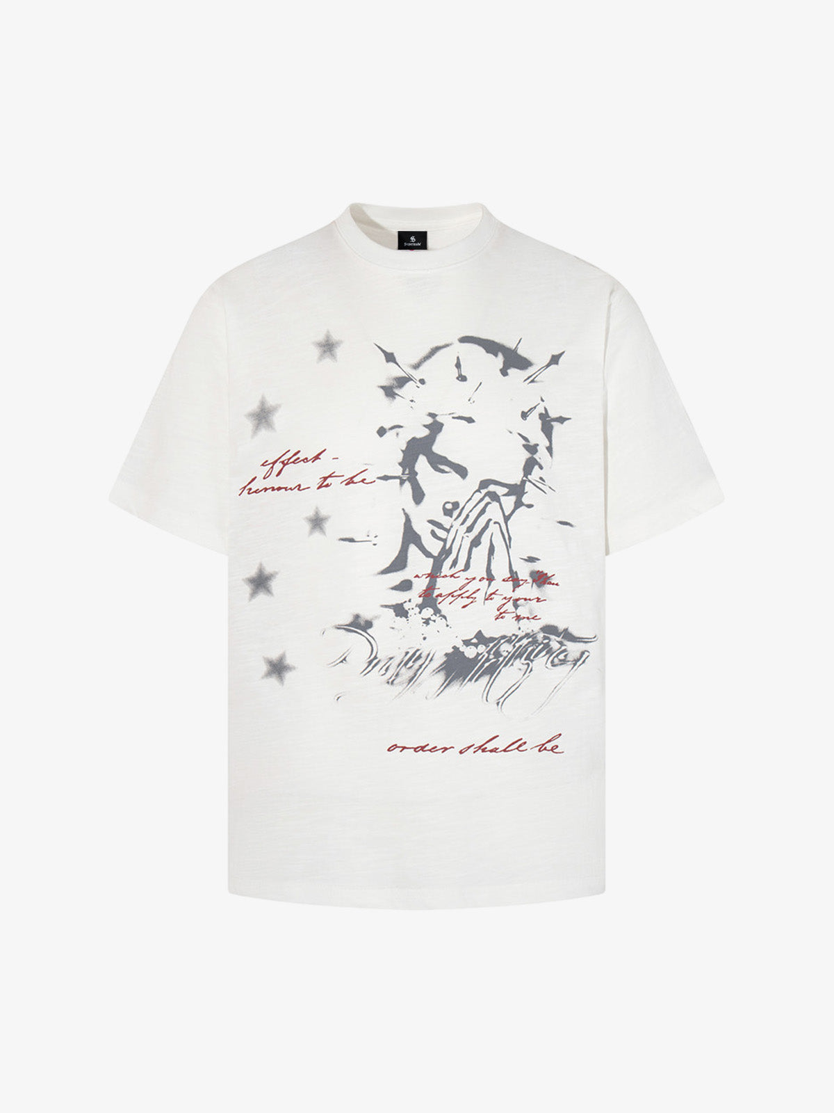 Abstract Portrait Star Graphic T-Shirt 