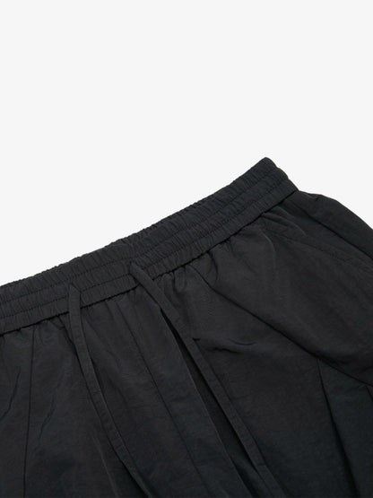 Relaxed Draped Wide Leg Pants 