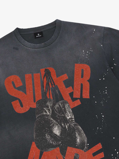 Splatter Paint Oversized Tee