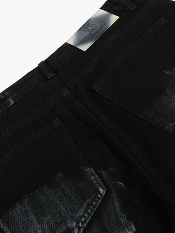 Street Star Painted Barrel Jeans 