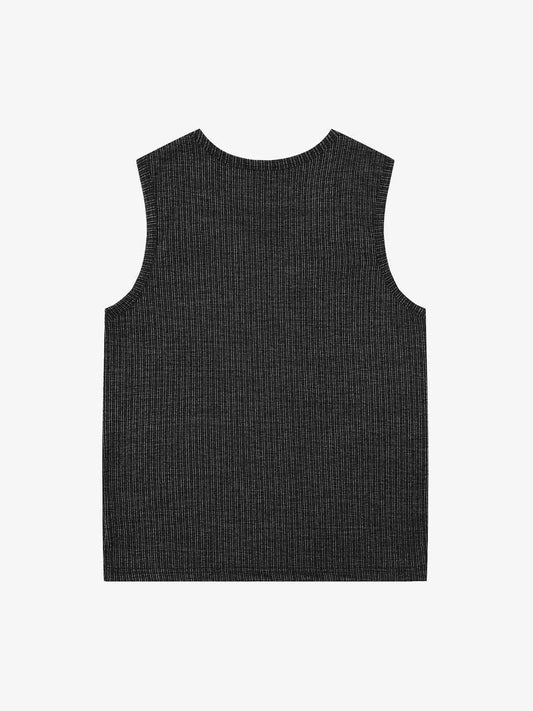 Geripptes Langarm-T-Shirt – Weiche Baumwollmischung als Basisschicht
