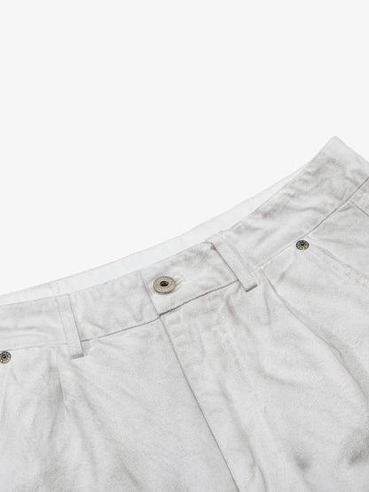 Vintage Star Detail Washed Cargo Jeans 
