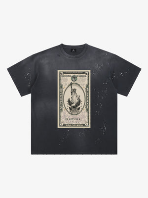 Vintage Liberty Dollar Graphic T-Shirt 