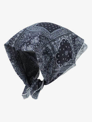 Floral Satin Feel Bandana 
