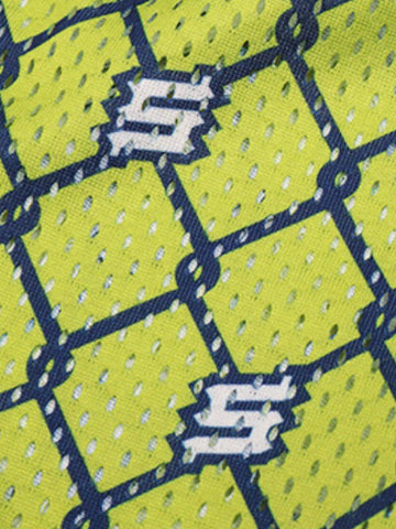 Shorts mit Vintage-Geometrie-Print und Kordelzug