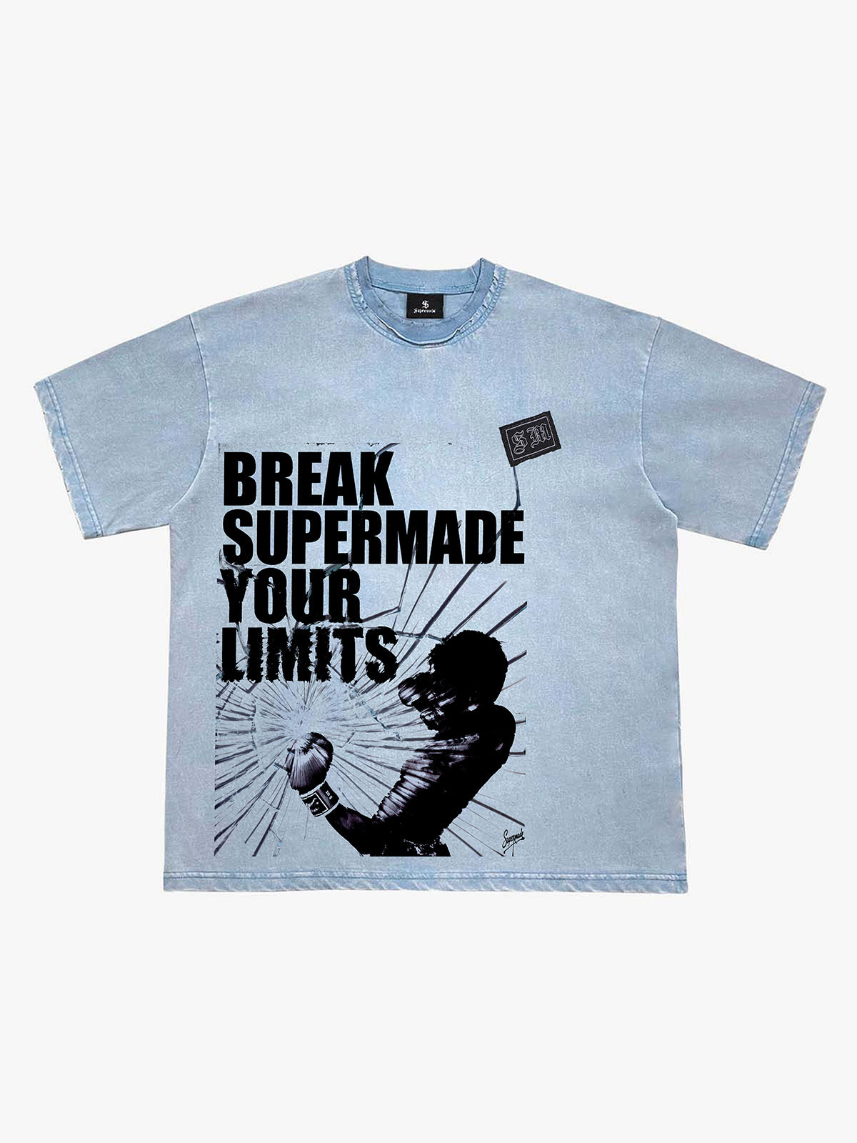 Washed Break Limits Graphic T-Shirt