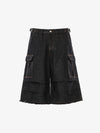 Vintage Cargo-Shorts mit Kontrastnähten