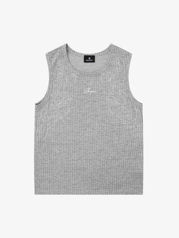 Ribbed Knit Long Sleeve T-Shirt – Soft Cotton Blend Base Layer