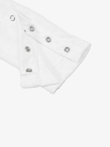 Supermade Industrial Text Print Long Sleeve Henley T-Shirt 