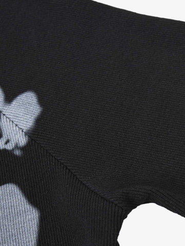 Ribbed Raglan Tee