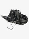 Distressed Patchwork Cowboy Hat 